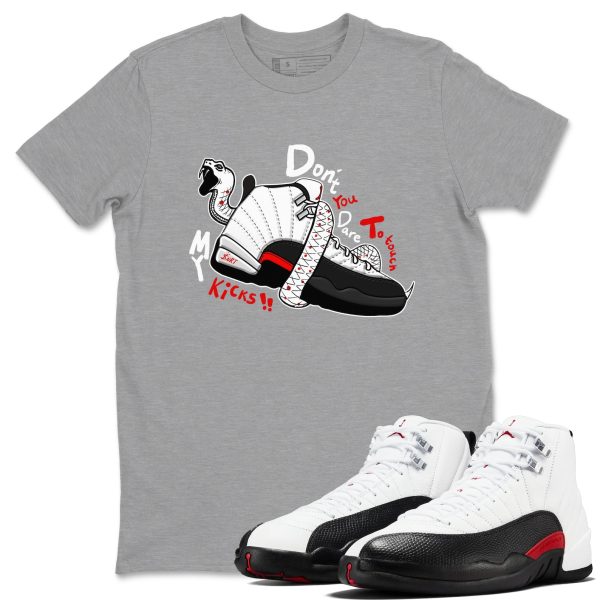 Don't Touch My Kicks Unisex Tee - Shirts To Match Jordans 12s Taxi Flip Jezsport.com