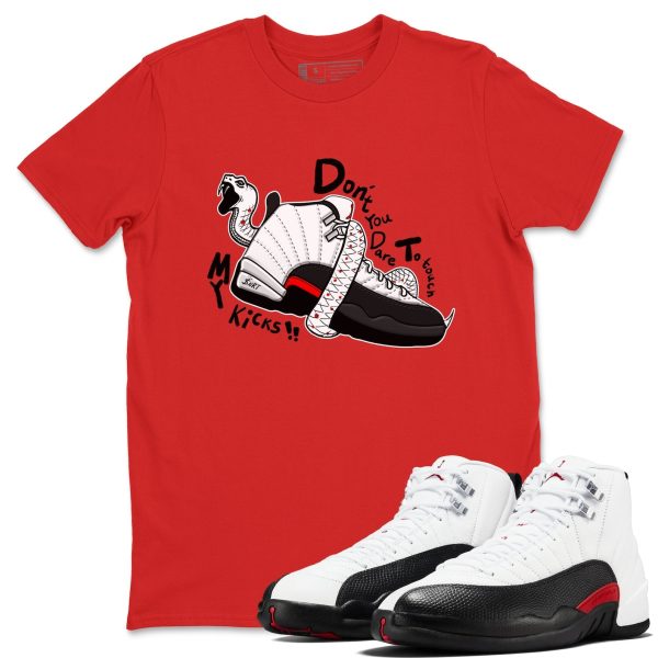 Don't Touch My Kicks Unisex Tee - Shirts To Match Jordans 12s Taxi Flip Jezsport.com