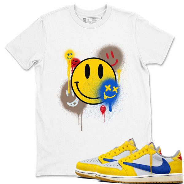 Smile Painting Unisex Tee - Shirts To Match Jordans 1s Canary Jezsport.com