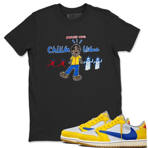 Chillin Vibes Unisex Cotton T-Shirt - Shirts To Match Jordans 1s Canary Jezsport.com