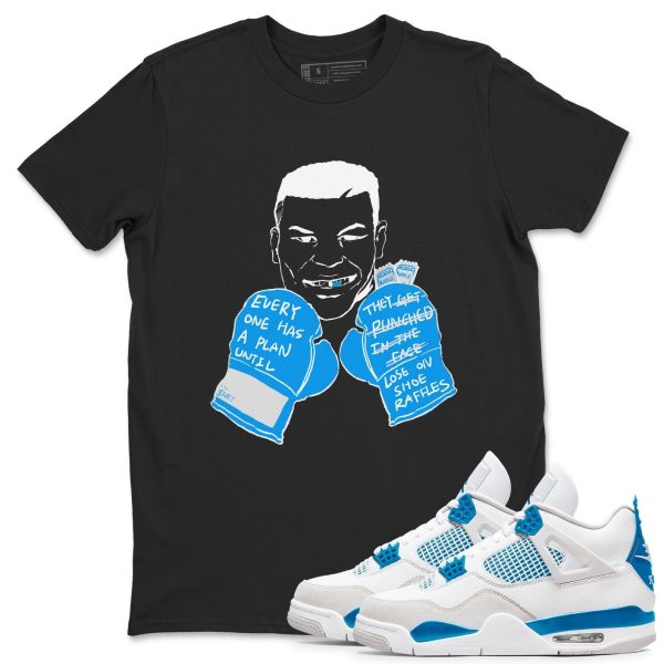 Everyone Has A Plan Unisex Cotton T-Shirt - Shirts To Match Jordans 4s Military Blue Jezsport.com