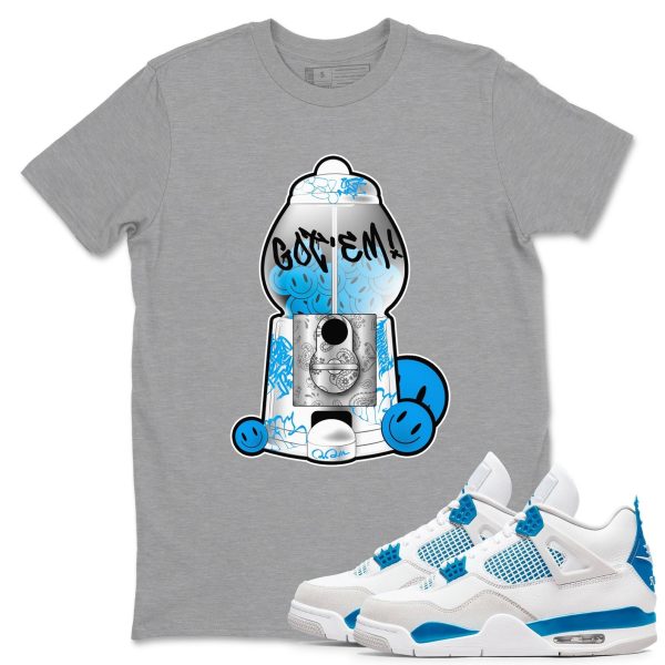 Gumball Machine Unisex Cotton T-Shirt - Shirts To Match Jordans 4s Military Blue Jezsport.com