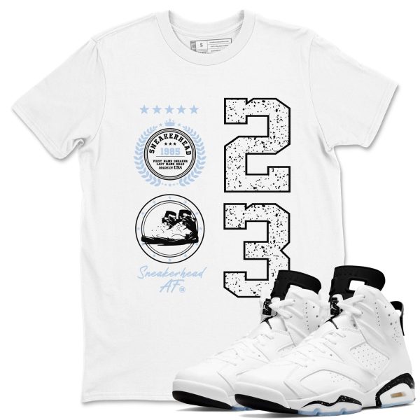 Sneaker Emblem Unisex Crew Neck Sneaker Matching Tee Shirts To Match 6s Reverse Cookies Jezsport.com