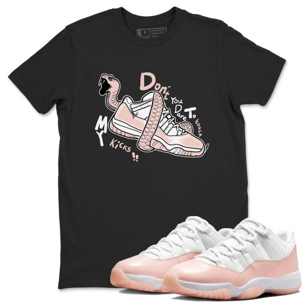 Don't Touch My Kicks Unisex Sneaker T-Shirt - Shirts To Match Jordans AJ11 Legend Pink Jezsport.com