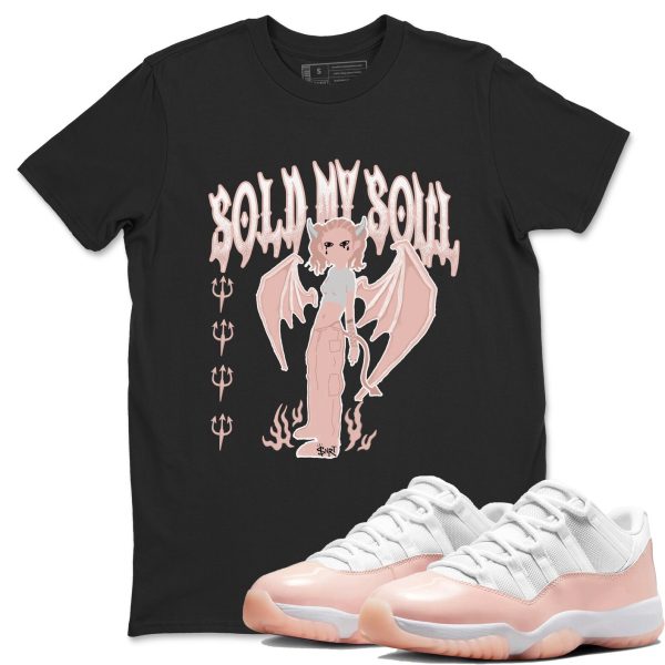 Sold My Soul Unisex Sneaker T-Shirt - Shirts To Match Jordans AJ11 Legend Pink Jezsport.com