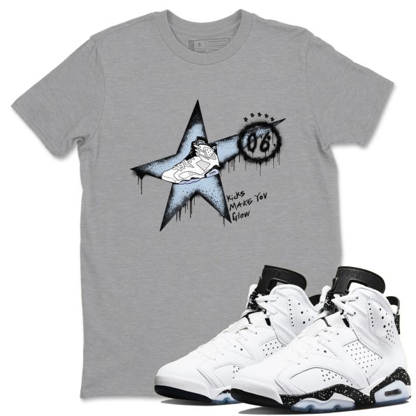 Kicks Make You Glow Unisex Sneaker T-Shirt - Shirts To Match Jordans AJ6 Reverse Cookies Jezsport.com