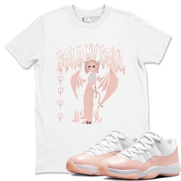 Sold My Soul Unisex Sneaker T-Shirt - Shirts To Match Jordans AJ11 Legend Pink Jezsport.com