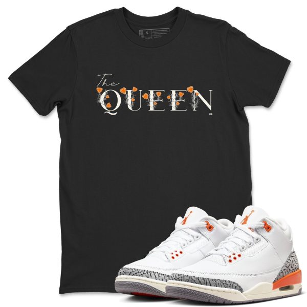 The Queen - Sneaker Tees Shirts To Match Jordans 3s Georgia Peach Jezsport.com