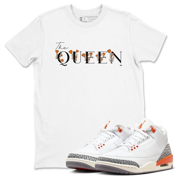 The Queen - Sneaker Tees Shirts To Match Jordans 3s Georgia Peach Jezsport.com