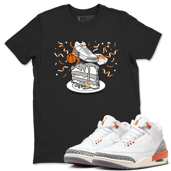 Sneaker Topper - Sneaker Tees Shirts To Match Jordans 3s Georgia Peach Jezsport.com