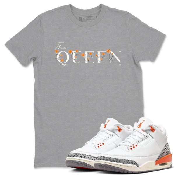 The Queen - Sneaker Tees Shirts To Match Jordans 3s Georgia Peach Jezsport.com