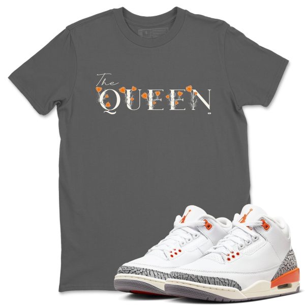 The Queen - Sneaker Tees Shirts To Match Jordans 3s Georgia Peach Jezsport.com