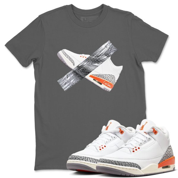 Duct Tape - Sneaker Tees Shirts To Match Jordans 3s Georgia Peach Jezsport.com