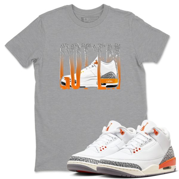 Wiggling Gotem - Sneaker Tees Shirts To Match Jordans 3s Georgia Peach Jezsport.com