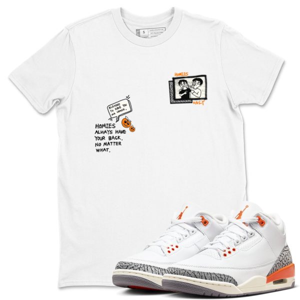 Homies Only - Sneaker Tees Shirts To Match Jordans 3s Georgia Peach Jezsport.com