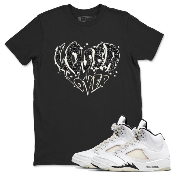 Melting Loser Lover - Sneaker Tees Shirts To Match Jordans 5s Sail Jezsport.com