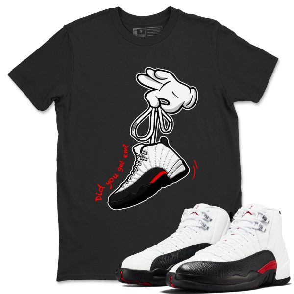 Cartoon Hands Unisex Tee - Shirts To Match Jordans 12s Taxi Flip Jezsport.com