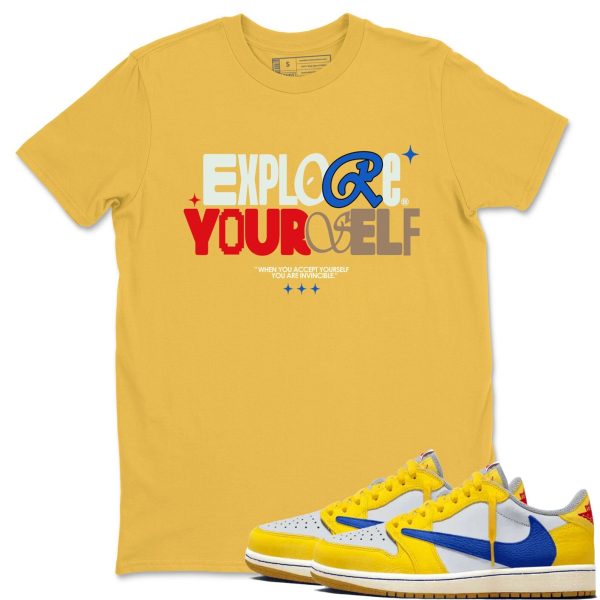 Explore Yourself Unisex Tee - Shirts To Match Jordans 1s Canary Jezsport.com