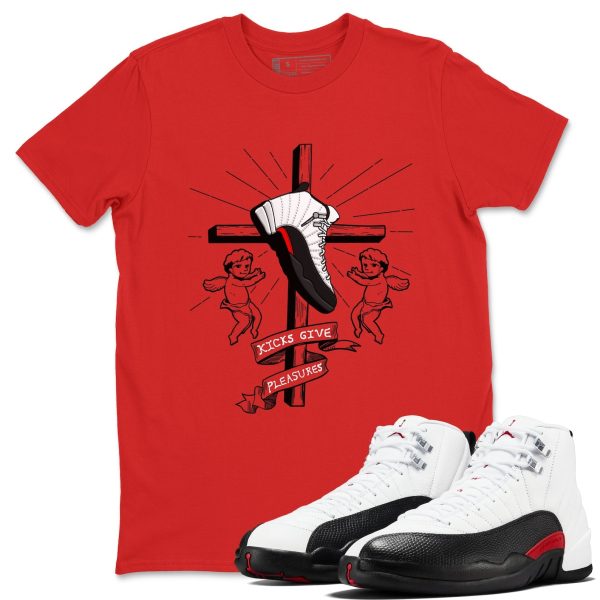 Kicks Give Pleasures Unisex Tee - Shirts To Match Jordans 12s Taxi Flip Jezsport.com