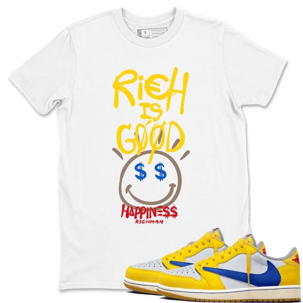 Rich Is Good Unisex Tee - Shirts To Match Jordans 1s Canary Jezsport.com