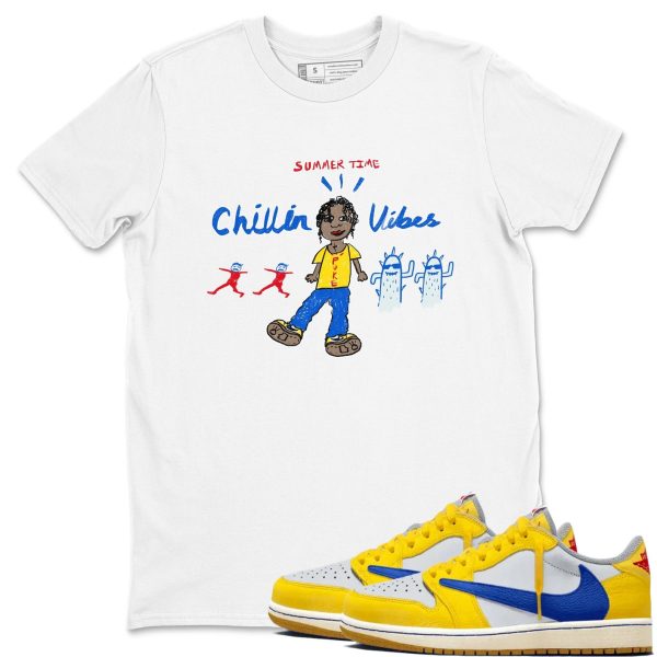 Chillin Vibes Unisex Cotton T-Shirt - Shirts To Match Jordans 1s Canary Jezsport.com