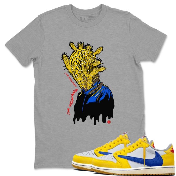 I'm Untouchable Unisex Cotton T-Shirt - Shirts To Match Jordans 1s Canary Jezsport.com