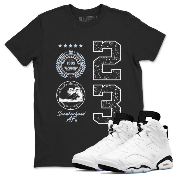 Sneaker Emblem Unisex Crew Neck Sneaker Matching Tee Shirts To Match 6s Reverse Cookies Jezsport.com