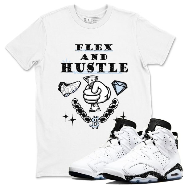 Flex And Hustle Unisex Sneaker T-Shirt - Shirts To Match Jordans AJ6 Reverse Cookies Jezsport.com