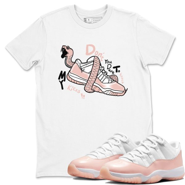 Don't Touch My Kicks Unisex Sneaker T-Shirt - Shirts To Match Jordans AJ11 Legend Pink Jezsport.com