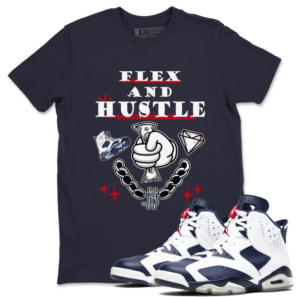 Flex And Hustle Unisex Sneaker T-Shirt - Shirts To Match Jordans 0 Jezsport.com