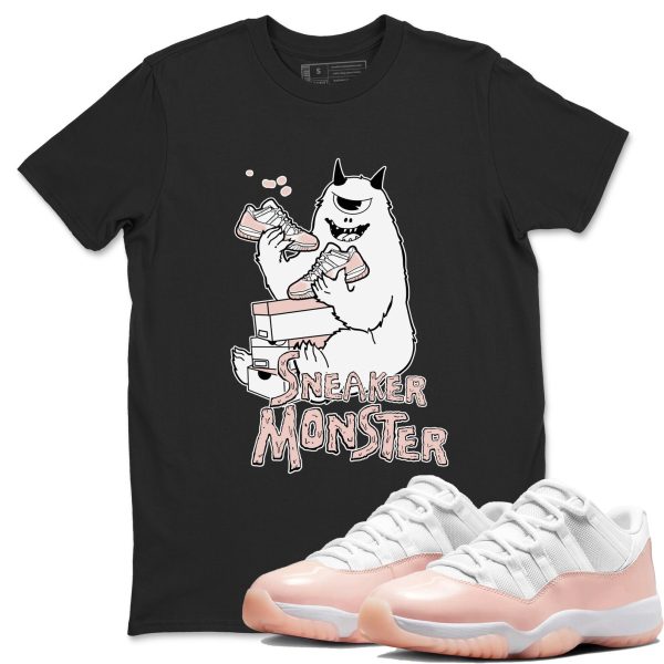 Sneaker Monster Unisex Sneaker T-Shirt - Shirts To Match Jordans AJ11 Legend Pink Jezsport.com