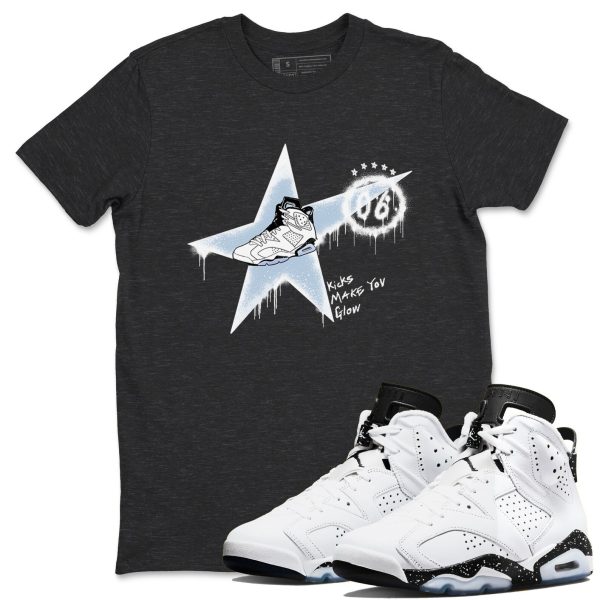 Kicks Make You Glow Unisex Sneaker T-Shirt - Shirts To Match Jordans AJ6 Reverse Cookies Jezsport.com