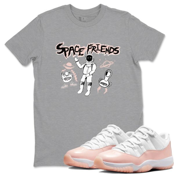 Space Friends Unisex Sneaker T-Shirt - Shirts To Match Jordans AJ11 Legend Pink Jezsport.com