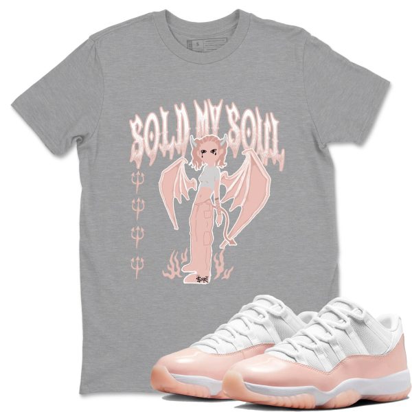 Sold My Soul Unisex Sneaker T-Shirt - Shirts To Match Jordans AJ11 Legend Pink Jezsport.com