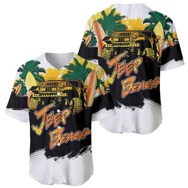 JEEP Beach Baseball Jersey Summer Trip For Men and Women Jezsport.com