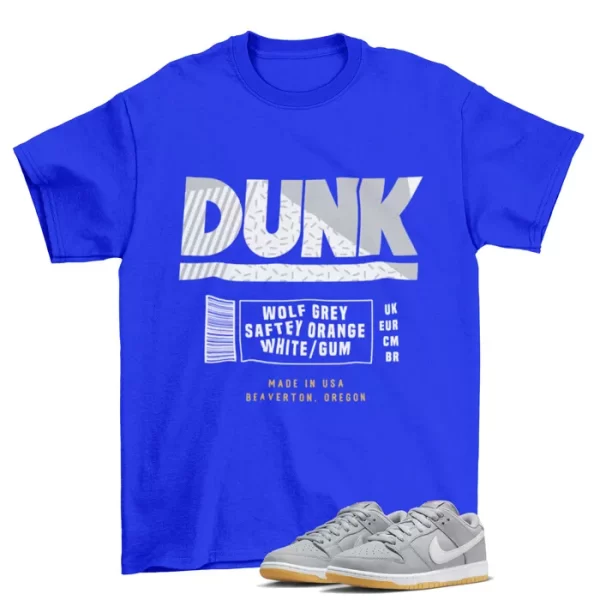 Dunk Box Label Shirt to Match SB Dunk Low Pro Wolf Grey DV5464-001 Jezsport.com