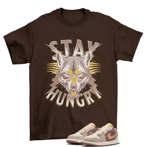 Stay Hungry Shirt to Match Jordan 1 Low Craft Inside Out / DN1635-200 Jezsport.com