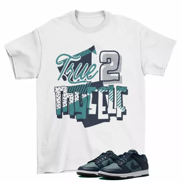 Stay True Shirt to Match Dunk Low Mineral Slate Armory DR9705-300 Jezsport.com