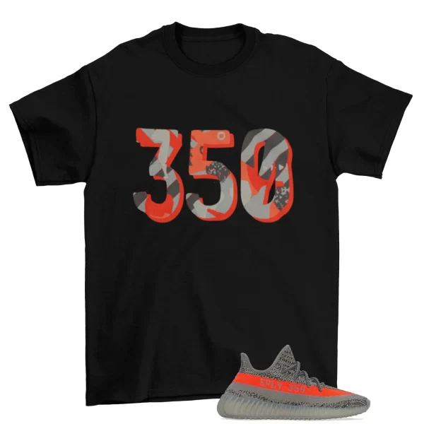 350 Pattern Sneaker Shirt to MatchYeezy 350 Boost V2 Beluga RF Jezsport.com