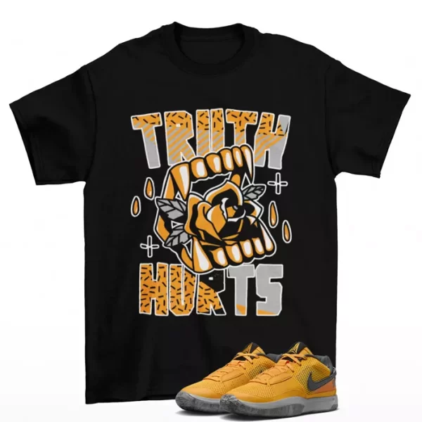 Truth Shirt Black to Match Ja 1 Wet Cement Laser Orange FV1281-800 Jezsport.com