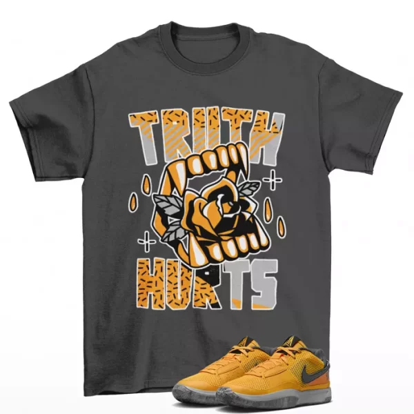 Truth Shirt Grey to Match Ja 1 Wet Cement Laser Orange FV1281-800 Jezsport.com