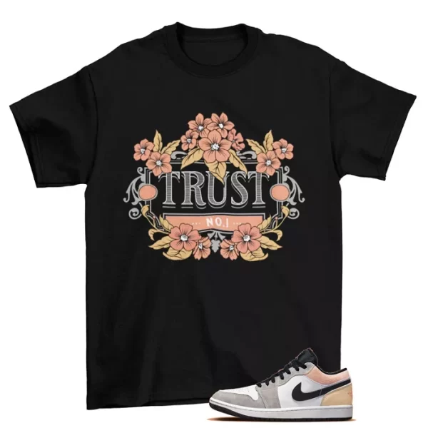 Trust Shirt Black to Match Jordan 1 Low SE Flight Club DX4334-008 Jezsport.com