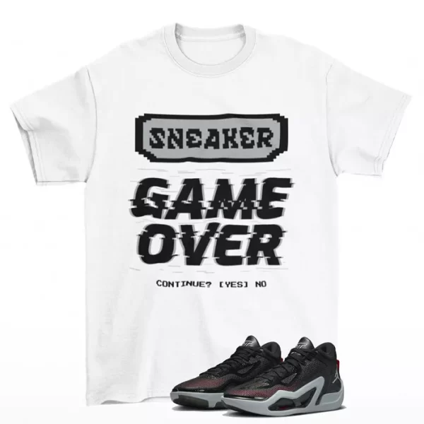 Game Over Old School Shirt White to Match Tatum 1 Old School DZ3323-001 Jezsport.com