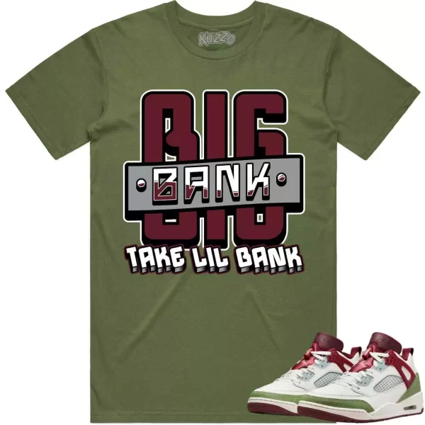 Jordan Spizike Year of the Dragon Shirt to Match - BURGUNDY BIG BANK Jezsport.com