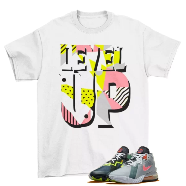 Level Up Sneaker Shirt to Match Lebron 18 Low Space Jam Bugs x Marvin Jezsport.com