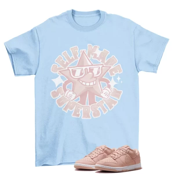 Superstar Shirt to Match Dunk Low PRM Pink Oxford DV7415-600 Jezsport.com