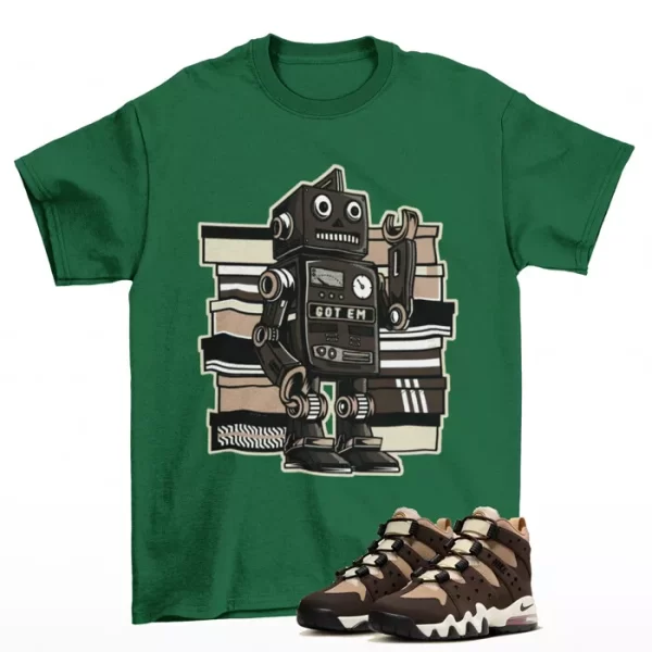 Sneaker Bot Shirt Green to Match Air Max 2 CB 94 Baroque Brown FJ7013-200 Jezsport.com