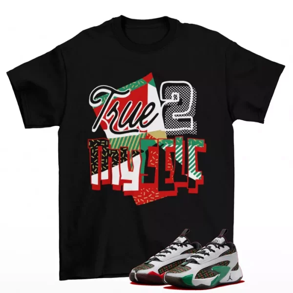 Stay True Shirt Black to Match Jordan Luka 2 Quai 54 FQ1153-100 Jezsport.com