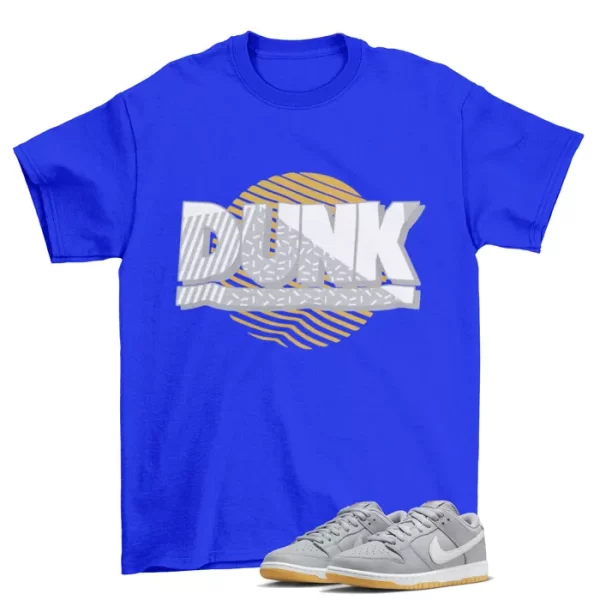 Dunk Sunset Sneaker Shirt to Match SB Dunk Low Pro Wolf Grey DV5464-001 Jezsport.com