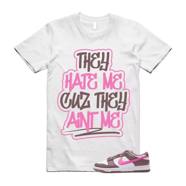 Dunk Smokey Mauve Playful Pink White Brown Low T Shirt Match AINT ME Jezsport.com